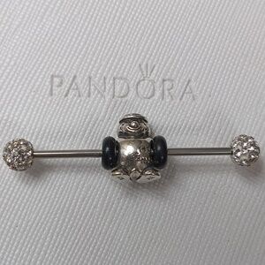 Pandora Vintage 2008 Silver Clown Charm